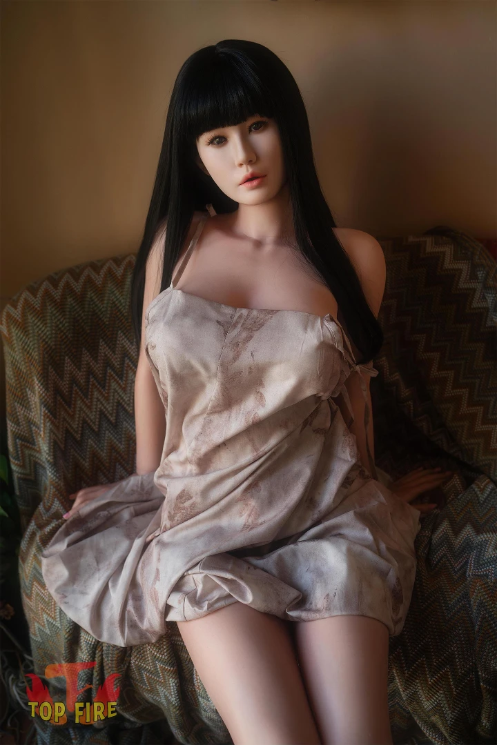 Top Fire Doll 158cm D-cup Silicone Sex Doll - Rose (Ros Head) T30